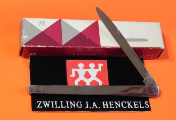 J A Henckels (Friodur) Melon Tester / Citrus Knife w Metal Handles +Original Box -NOS J A Henckels (Friodur) Melon Tester / Citrus Knife w Metal Handles +Original Box -NOS