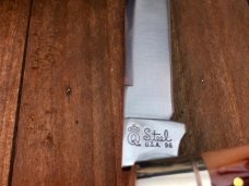 Schatt and Morgan #32 3 Blade Congress Reverse Wormgroove Bone Schatt and Morgan #32 3 Blade Congress Reverse Wormgroove Bone