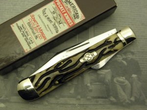 Schatt & Morgan File & Wire, 041818, large saddle horn lock back hunter