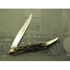 Schatt & Morgan File & Wire, 041111, Large Toothpick, worm groove bone Schatt & Morgan File & Wire, 041111, Large Toothpick, worm groove bone