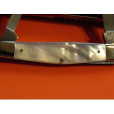 1996 Bulldog Brand (Hand Made) 2 Blade Pen Pocket Knife w Genuine Mother of Pearl Handles -NOS 1996 Bulldog Brand (Hand Made) 2 Blade Pen Pocket Knife w Genuine Mother of Pearl Handles -NOS