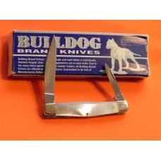 1996 Bulldog Brand (Hand Made) 2 Blade Pen Pocket Knife w Genuine Mother of Pearl Handles -NOS 1996 Bulldog Brand (Hand Made) 2 Blade Pen Pocket Knife w Genuine Mother of Pearl Handles -NOS