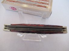 Case XX 2018 Crimson Bone Doctors Knife Damascus Pattern # 6285 SSP DAM Case XX 2018 Crimson Bone Doctors Knife Damascus Pattern # 6285 SSP DAM