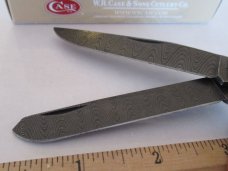 Case XX 2018 Crimson Bone Damascus Trapper Pattern # 6254 DAM Case XX 2018 Crimson Bone Damascus Trapper Pattern # 6254 DAM