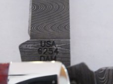 Case XX 2018 Crimson Bone Damascus Trapper Pattern # 6254 DAM Case XX 2018 Crimson Bone Damascus Trapper Pattern # 6254 DAM