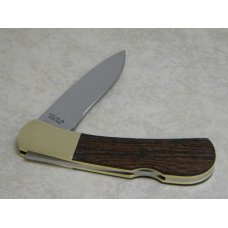 Gerber Portland, OR 97223 USA Wood Classic Folding Lockback Knife c.1970's Gerber Portland, OR 97223 USA Wood Classic Folding Lockback Knife c.1970's