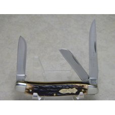 Schrade Walden NY USA Stainless Staglon 1869-1969 Keen Kutter Commemorative Stockman Knife in Box Schrade Walden NY USA Stainless Staglon 1869-1969 Keen Kutter Commemorative Stockman Knife in Box