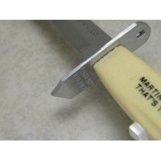 Camillus USA "The Camillus Host" Fixed Blade Party Knife and Cutting Block in Box - Martin's Scotch Camillus USA "The Camillus Host" Fixed Blade Party Knife and Cutting Block in Box - Martin's Scotch