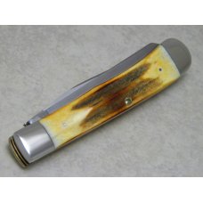 Case XX Stainless USA 2 Dot (1978) Stag 5254 SSP Red Etch Trapper Knife Case XX Stainless USA 2 Dot (1978) Stag 5254 SSP Red Etch Trapper Knife