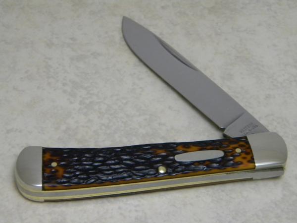 Western USA S-693 B Jigged Delrin Linerlock Knife c.1978 Western USA S-693 B Jigged Delrin Linerlock Knife c.1978