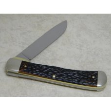 Western USA S-693 B Jigged Delrin Linerlock Knife c.1978