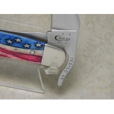 Case XX USA 4-Dot 61953L Star Spangled Bone Russlock Knife NIB Case XX USA 4-Dot 61953L Star Spangled Bone Russlock Knife NIB