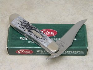 Case XX USA 8-Dot 61953L Black Bone Russlock Knife NIB