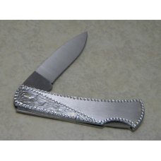 Case XX USA 225L Metal Engraved Lockback Knife NIB Case XX USA 225L Metal Engraved Lockback Knife NIB