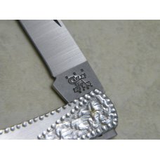 Case XX USA 225L Metal Engraved Lockback Knife NIB Case XX USA 225L Metal Engraved Lockback Knife NIB
