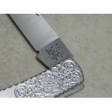 Case XX USA 225L Metal Engraved Lockback Knife NIB