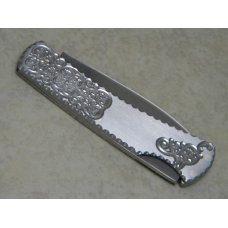 Case XX USA 225L Metal Engraved Lockback Knife NIB