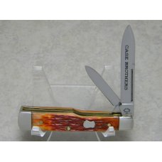 Case Brothers Cutlery Co. 6215 Chestnut Bone Gunstock Knife NIB Case Brothers Cutlery Co. 6215 Chestnut Bone Gunstock Knife NIB