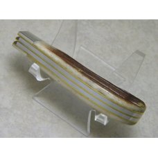Case XX USA 7-Dot Tony Bose 62110 Ginger Ale Bone Saddlehorn Knife NIB