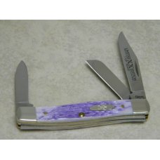 Case XX USA 2008 One of 3000 Periwinkle Bone 63032 SS Stockman Knife NIB Case XX USA 2008 One of 3000 Periwinkle Bone 63032 SS Stockman Knife NIB