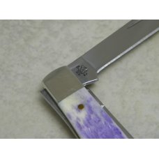 Case XX USA 2008 One of 3000 Periwinkle Bone 63032 SS Stockman Knife NIB Case XX USA 2008 One of 3000 Periwinkle Bone 63032 SS Stockman Knife NIB