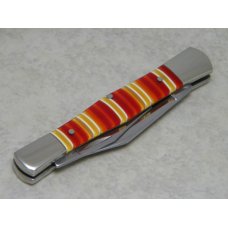 Case Select USA R2083 SS Candy Stripe Square Bolster Half Whittler Knife in Box c.2001 Case Select USA R2083 SS Candy Stripe Square Bolster Half Whittler Knife in Box c.2001
