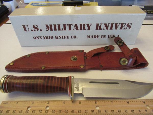 Ontario Fixed Blade Quartermaster 
