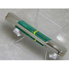 Case XX USA 2016 Green & Yellow Kirinite 101225L John Deere Lockback Knife NIB Case XX USA 2016 Green & Yellow Kirinite 101225L John Deere Lockback Knife NIB