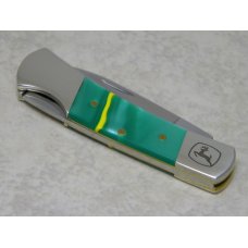 Case XX USA 2016 Green & Yellow Kirinite 101225L John Deere Lockback Knife NIB Case XX USA 2016 Green & Yellow Kirinite 101225L John Deere Lockback Knife NIB
