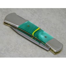 Case XX USA 2016 Green & Yellow Kirinite 101225L John Deere Lockback Knife NIB Case XX USA 2016 Green & Yellow Kirinite 101225L John Deere Lockback Knife NIB
