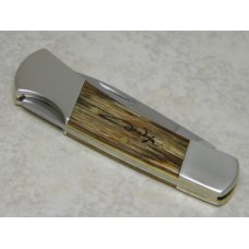 Case XX USA 2008 Oak Wood 71225L John Wayne Lockback Knife NIB Case XX USA 2008 Oak Wood 71225L John Wayne Lockback Knife NIB