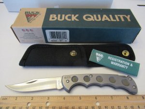 Buck Titanium Gray  Model B560-GT-0