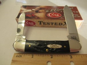 Case XX 2011 Rough Black Canoe Pattern # 62131 SS