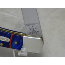 Case XX USA 2014 101225L Patriotic Swirl Small Lockback Knife NIB Case XX USA 2014 101225L Patriotic Swirl Small Lockback Knife NIB