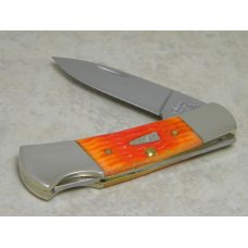 Case XX USA 2008 61225L Tangerine Bone Lockback Knife NIB Case XX USA 2008 61225L Tangerine Bone Lockback Knife NIB