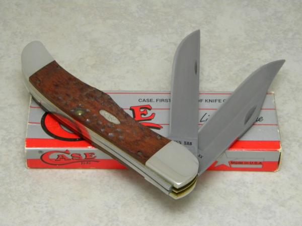 Case XX Stainless USA 4 Dot (1986) Laminated Wood 6265 SAB Folding Hunter Knife NIB Case XX Stainless USA 4 Dot (1986) Laminated Wood 6265 SAB Folding Hunter Knife NIB