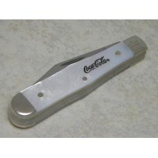 Case XX USA 2001 Pearl 8225 1/2 Christmas Coke Bottle Knife New in Collectible Tin Case XX USA 2001 Pearl 8225 1/2 Christmas Coke Bottle Knife New in Collectible Tin
