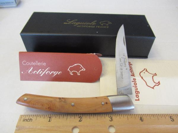 Laquiole wood Slip Joint Made In France Laquiole wood Slip Joint Made In France