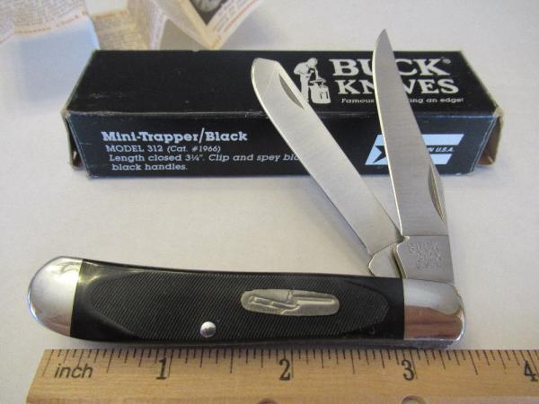 Buck 1990 Mini Trapper Model # 312 