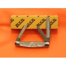 Buck 303 Cadet 3 Blade Stockman w/ Imitation Pearl (Pearlite) Handles -NOS in Replacement Buck Box Buck 303 Cadet 3 Blade Stockman w/ Imitation Pearl (Pearlite) Handles -NOS in Replacement Buck Box