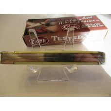 Case XX 2011 Yellow Delrin Mini Trapper Pattern # 3207 CV Case XX 2011 Yellow Delrin Mini Trapper Pattern # 3207 CV