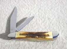 CASE XX USA 1991 #5220 STAG PEANUT BRADFORD, PA. KNIFE