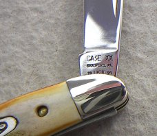CASE XX USA 1991 #5220 STAG PEANUT BRADFORD, PA. KNIFE