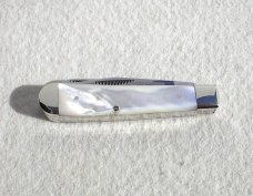 BULLDOG BRAND MINI TRAPPER AAA MOTHER of PEARL SOLINGEN GERMANY KNIFE - NEW IN BOX