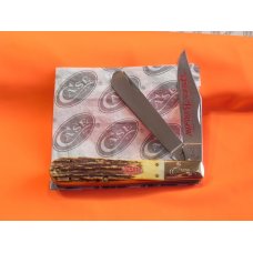 Case xx 1988 Collectors Club Daddy Barlow Knife w/ Fantastic Stag & CCC Shield & Red Blade Etch -NOS Case xx 1988 Collectors Club Daddy Barlow Knife w/ Fantastic Stag & CCC Shield & Red Blade Etch -NOS