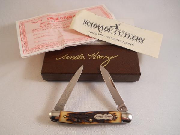 Schrade Uncle Henry 705UH USA Mint Schrade Uncle Henry 705UH USA Mint