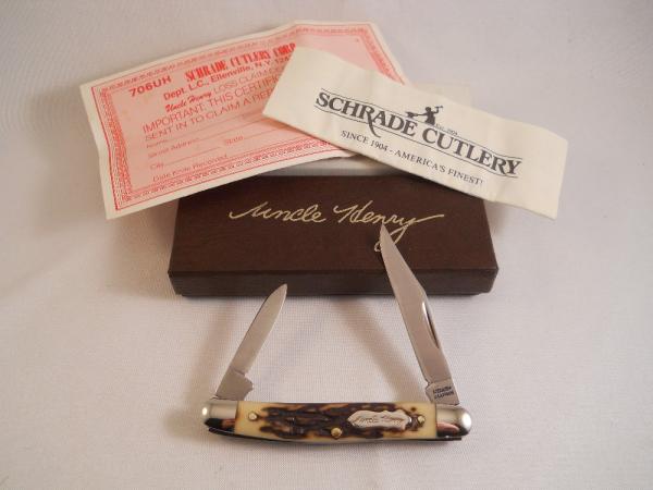 Schrade Uncle Henry 706UH USA Mint Schrade Uncle Henry 706UH USA Mint