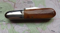 Rough Rider RR846 2 Blade Barlow Smooth Brown Bone Handles Propeller Shield Rough Rider RR846 2 Blade Barlow Smooth Brown Bone Handles Propeller Shield
