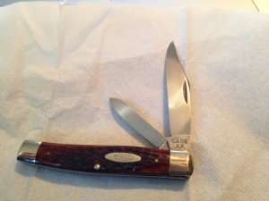 Case XX 6292 red bone jack knife