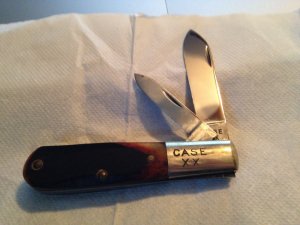 Case XX 62009 red bone barlow knife